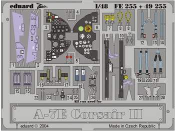 Eduard Accessories A-7E Corsair II Detailset 1:48