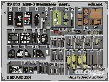 Eduard Accessories 49237 SBD-3 Dauntless für Hasegawa Bausatz