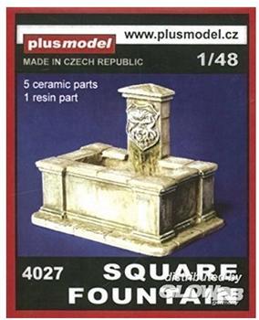 Plus Model 4027 1:48 Brunnen Eckig