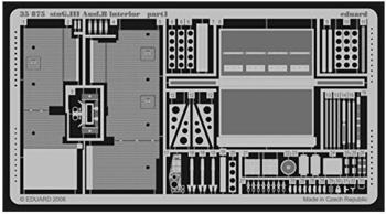 Eduard Accessories 35875 Modellbauzubehör StuG.III Ausführungb interior Für Tamiya Bausatz.