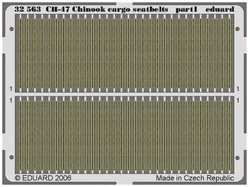 Eduard Accessories CH-47 Chinook cargo seatbelts für Trumpeter Bausatz
