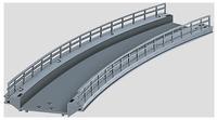 M&auml;rklin Gebogenes Rampenst&uuml;ck - Br&uuml;ckenpfeiler - HO (1:87) - Junge/M&auml;dchen - 15