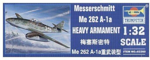 Trumpeter Messerschmitt Me 262 A-1a Heavy Armament (with R4M Rocket) (2260)