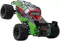 Jamara RC-Monstertruck "Akron Monstertruck BL 4WD" 1:10, 2,4 GHz, Wheelybar