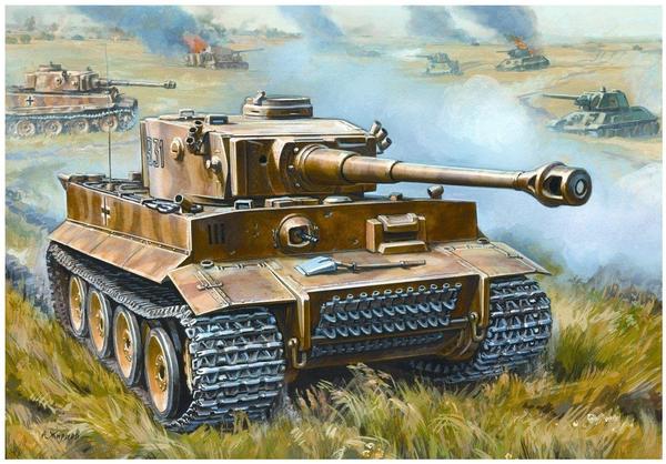 Zvezda Heavy tank Pz.Kpfw.VI Tiger (5002)