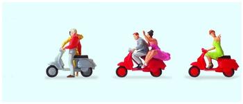 Preiser Vespa Fahrer (10607)