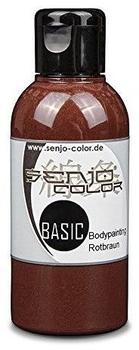 Senjo-Color Farbe Basic Bodypainting 75 ml rotbraun