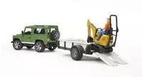 Bruder 2593, Bruder PKW Modell Land Rover Defender Fertigmodell PKW Modell Bruder 2593, Bruder PKW Modell Land Rover Defender Fertigmodell PKW Modell