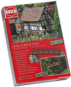 Busch Model Busch Holzbr&uuml;cke (1497)