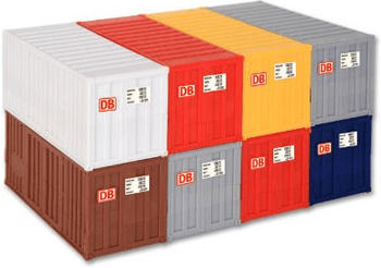 Kibri Set 8 Container (10924)