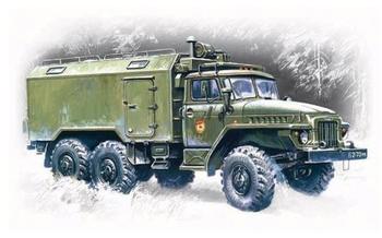 ICM 72712 - Ural-375A Command Vehicle 1:72