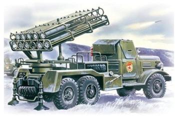 ICM 72591 - BM-24-12 Multiple Launch Rocket System 1:72