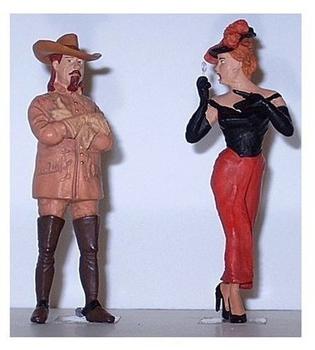 Preiser Westernheld + Lady (45097)