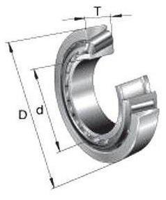 UBC Bearing Kegelrollenlager metrisch DIN720 30204 A Bohrungs-Durchmesser 20 mm Außen-Durchmesser 47 mm Drehz
