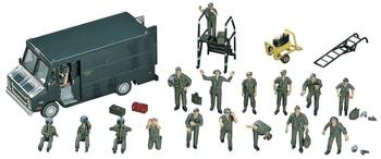 Hasegawa 35007 - US Pilot and Ground Crew Set 1:72