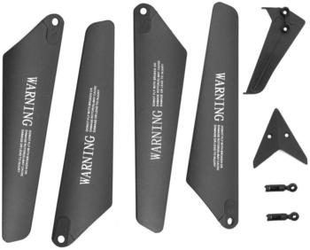 XciteRC Rotorblätter Flybar 185S Coax schwarz