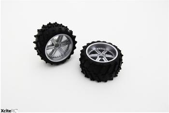 XciteRC Vorderräder komplett Eagle Monster Truck (2), 30507001