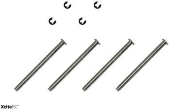 XciteRC Querlenkerstifte 3x45 mm + C-Clip (4) für SandStorm one8
