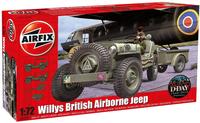 Airfix AX 02339, Airfix Willys Jeep, Trailer & 6PDR Gun