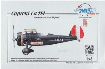 Glow2B Planet Models Caproni Ca. 114 "Peruvian AF Fighter" 2683242