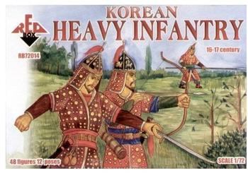 Red Box Korean heavy infantry, 16.-17. century 1982014