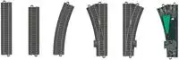 M&auml;rklin 24802, M&auml;rklin H0 C-Gleis (mit Bettung) 24802 Erg&auml;nzungs-Set Digital...