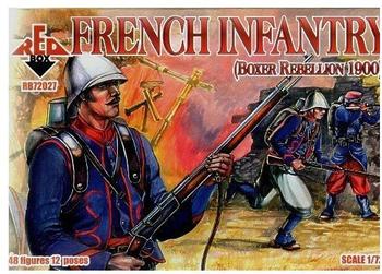 Red Box French Infantry, Boxer Rebellion 1900 1982027
