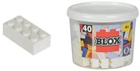 Blox, 40 weisse 8er Steine in der Dose