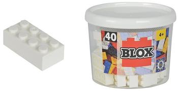 Simba Blox - 40 8er Bausteine weiß