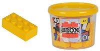 Blox, 40 gelbe 8er Steine in der Dose