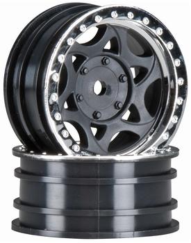 Axial 1:10 Crawler Felgen 6-Speichen Schwarz 2 St.
