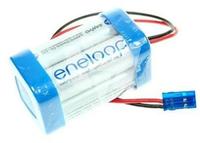 Panasonic 124007, Panasonic eneloop W&uuml;rfel F2x2 Graupner Akkupack 4x Mignon...