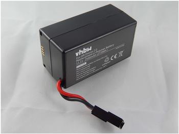 vhbw Li-Polymer Akku 2500mAh (11.1V) für Drohne Multicopter Quadrocopter Parrot AR Drone 1.0, AR Dr