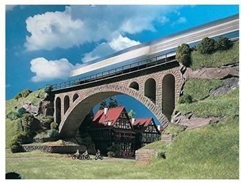 Vollmer Mauersteinbrücke gerade Modellbausatz H0 (42549)