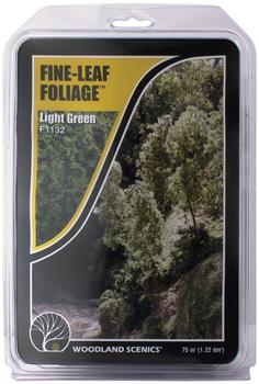 Woodland Scenics WF1132 Fine-Leaf Foliage Light Green Feine Belaubung hellgrün