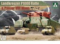 TAKOM 3001 - Landkreuzer P1000 Ratte Panzer 1:144