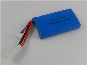 vhbw Li-Polymer Akku 1500mAh (7.4V) für Modellbau Efaso Boot FT009-15 wie 44140, 24128.