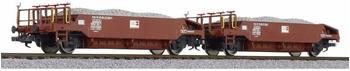 Liliput H0 2er-Set Schotterwagen der SOB (L230113)