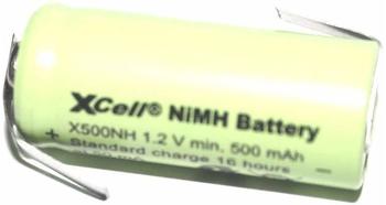 XCELL Spezial-Akku Lady (N) Z-Lötfahne NiMH X500H ZLF 1.2 V 500 mAh
