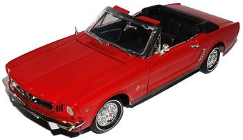 Motormax 73145RD - Ford Mustang Cabrio 1964 1/2 rot 1:18