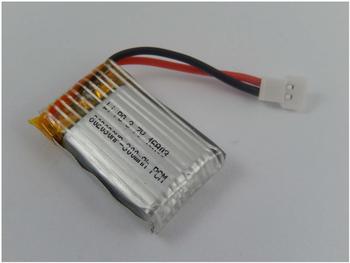 vhbw Li-Polymer Akku 300mAh (3.7V) für Modellbau Drohne Revell Quadcopter Atomium 23986 wie 43935.