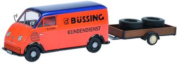 Schuco DKW Schnelllaster Büssing-Kundendienst"" mit Anhänger (450238900)