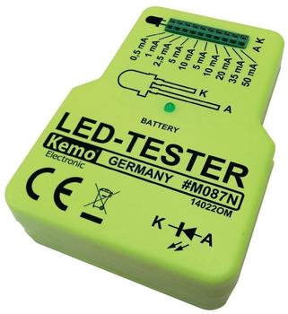 Kemo LED Tester Baustein M087N 9 V/DC