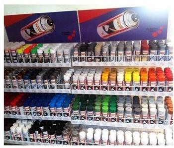 E-Coll Color-Spray seidenmatt 400ml feuerrot