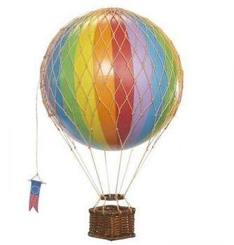 AUTHENTIC MODELS Authentic Models: Ballon Travels Light" Regenbogen (18cm)