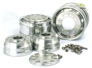 THICON MODELS Alufelgen Euro-Optik 2er Pack vorne breit für LKW 50026