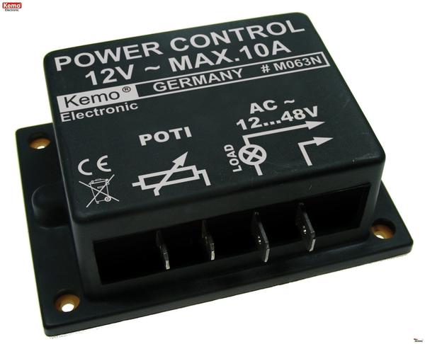 Kemo Dimmer Bausatz M063N 12 V/Ac Test ❤️ Testbericht.de November 2021