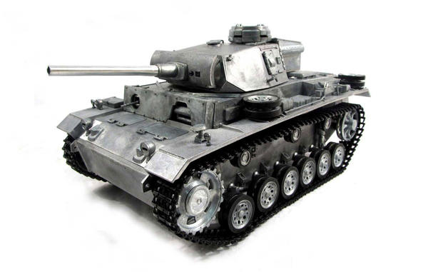 Amewi Panzer III, Metall 1:16, True Sound (23079)