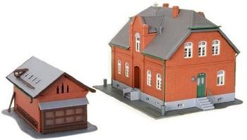 Kibri Siedlungshaus Oberhausen mit Nebengebäude (38188)