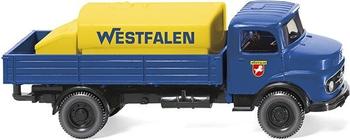 Wiking Pritschen-Lkw mit Aufsatztank (MB) "Westfalen" (043801)